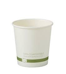 World Centric's FSC Certified Paper 4 Ounce Hot Paper Cup with PLA Lining (Case of 1000)