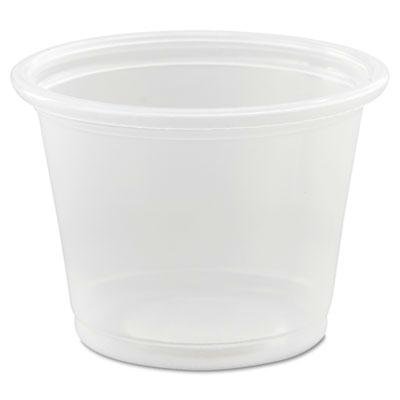 DCC Conex Complements Portion/Medicine Cups, 1oz, Clear, 125/Bag, 20 Bags/Carton (100PC)