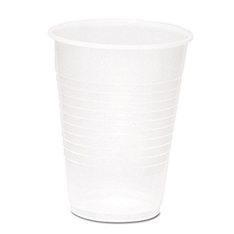 Boardwalk 20CC Plastic PETE Cups, 20 oz, Clear (10 Packs of 50)