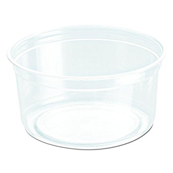 Solo DM12R 12 oz Clear RPET Plastic Deli Container (Case of 500)