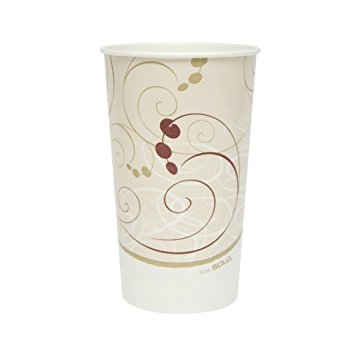 Solo RP32NP-J8000 32/35 oz Symphony DSP Paper Cold Cup (Case of 480)