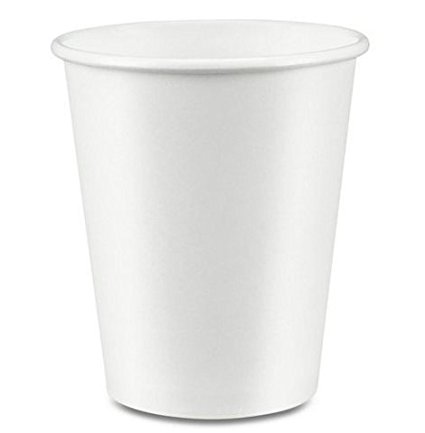 12oz White Paper Coffee Cups for home or office (500)