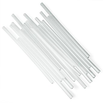 Perfect Stix Concession Straight-Cut Jumbo Straw, Unwrapped, 10