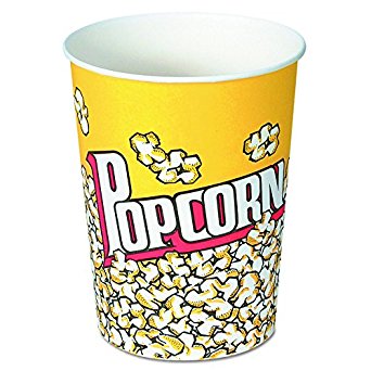 Solo V32-00061 32 oz Popcorn Paper Popcorn Cup (Case of 500)