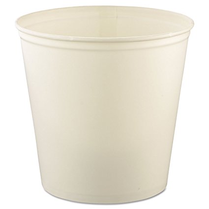 SCC10T3U - Double Wrapped Paper Bucket, Waxed, White, 165 Oz