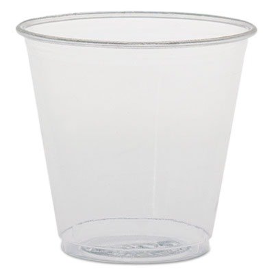 SCCTK35 Plastic Sampling Cups, 3.5 oz, Clear, Polystyrene