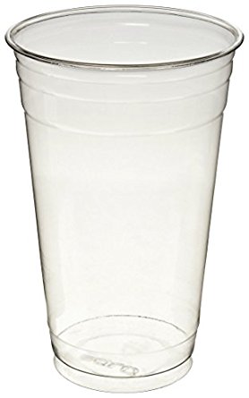 Dart TD24 24 oz Ultra Clear PET Plastic Cup (Case of 600)