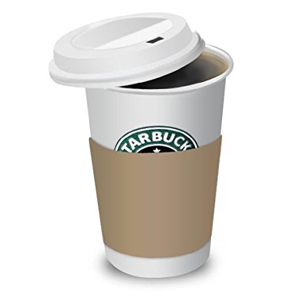 STARBUCKS TRAVEL LID FOR 12-16-20 OUNCE CUPS. HOT CUP 10 SLEEVES OF 100 LIDS. 1,000 LIDS PER CASE