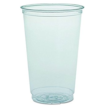 SOLO Cup Company TN20 Ultra Clear PETE Cold Cups, 20 oz, Clear (Case of 1000)