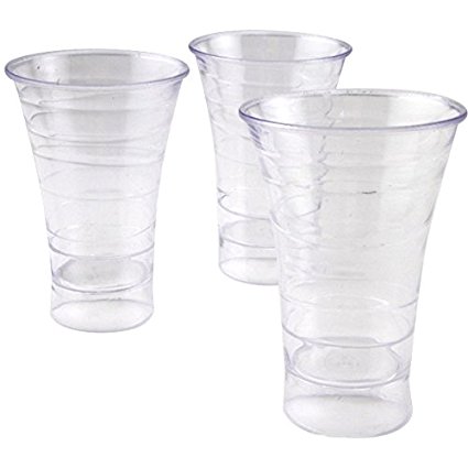 Disposable Plastic Spiral Shot Cups - 1.75 oz: Case of 500 Cups