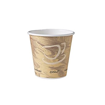 Solo 410MS-0029 10 oz Mistique SSP Paper Hot Cup (Case of 1000)