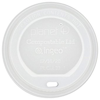 Stalk Market PLCLID Compostable Lid For 12-20 Oz. Cups - 1000/CS