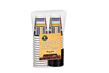 Comfort Cup By Chinet Cups and Lids, 16 Oz, 40 Pc