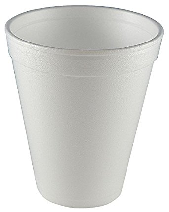 Disp. Cold/Hot Cup, 12 oz., White, PK1000