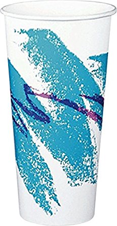 Solo RSP22P-00055 22 oz Jazz DSP Paper Cold Cup (Case of 1000)