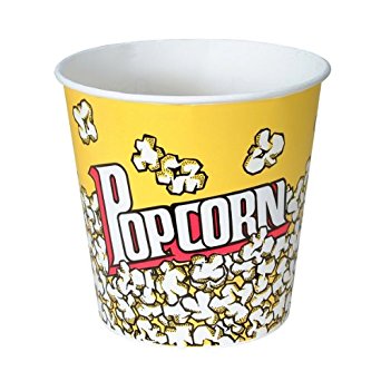 Solo VP170-00061 170 oz Popcorn Paper Bucket (Case of 150)