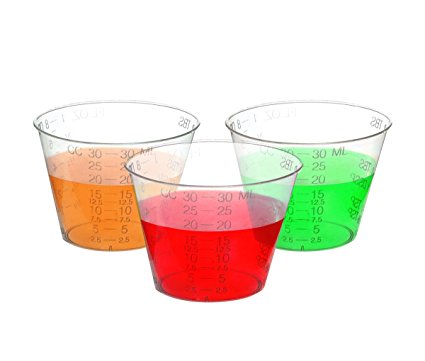 One Ounce Plastic Medicine Cups from Oakridge Products (Case of 5000)