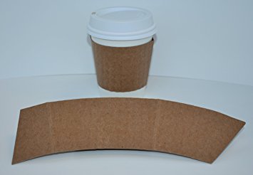 BriteVision 8 Oz. Insulating Hot Cup Coffee Sleeve, 1200 Ct., Fits 8 Oz. Cups