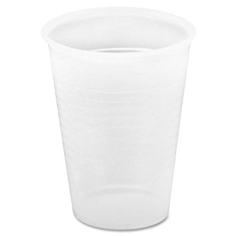 Genuine Joe GJO10435 Translucent Plastic Beverage Cup, 12-Ounce Capacity, Clear (Carton of 1000)