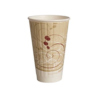 Solo IC16-J8000 16 oz Symphony Duo Shield insulated Paper Hot Cup (Case of 525)