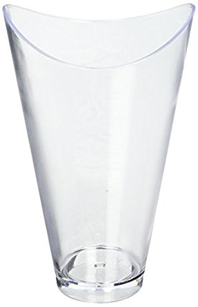 Rosseto TC1743 Plastic Liteware Twist Mini Cup, 3-Ounce, Clear (Case of 300)