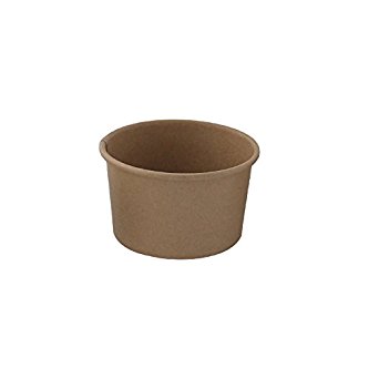 PacknWood Kraft Paper To-Go Bucket Container , 5 oz. Capacity, Brown (Case of 1000)