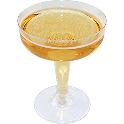 Disposable Champagne Glasses - 4 oz.: Case of 500