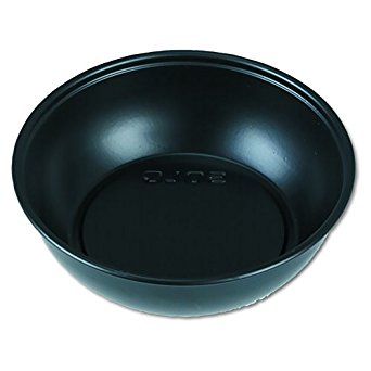 Solo DSS5-0001 5.5 oz Black Plastic Sauces, Sides And Sweets Portion Cup (Case of 2500)