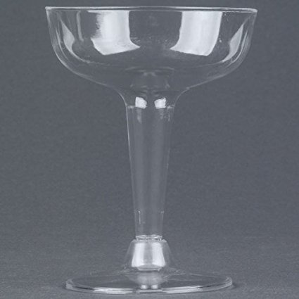 Fineline Settings Flairware Clear 4 oz. 2 Piece Old Fashioned Champagne Glass 360 Pieces