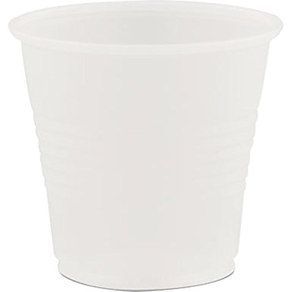 Dart Y35 Conex Translucent Plastic Cold Cups, 3.5oz, 2500/Carton