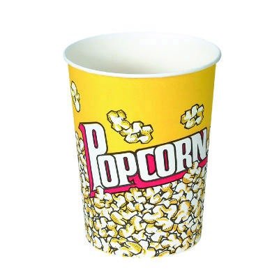 SOLO Cup Company Paper Popcorn Cup, 32 oz, Popcorn Design, 50/Pack