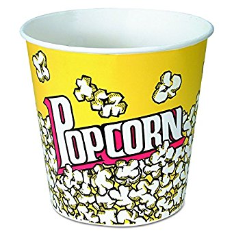 Solo VP85-00061 85 oz Popcorn Paper Bucket (Case of 150)