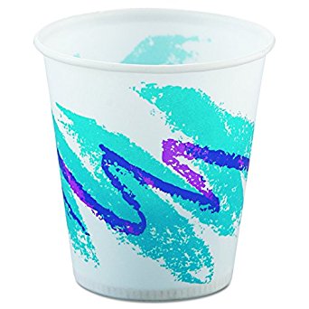 Solo R3-00055 3 oz Jazz Waxed Paper Cold Cup (Case of 5000)