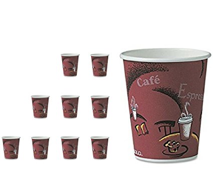 Solo Hot Paper Cups, 10 oz. (600 Cups