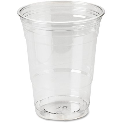 Dixie R Crystal Clear Plastic Cups, 16 Oz, Box Of 500