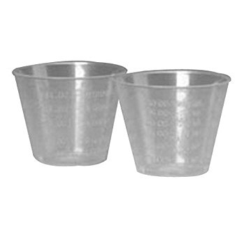 1 oz. White Medicine Cup - 5000 per case