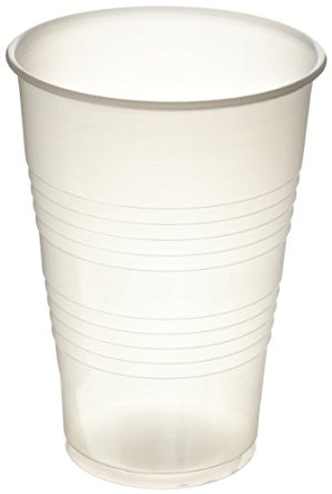 Dart Y16T 16 oz Tall Trans Ribbed PS Cup (Case of 1000)