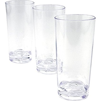 Disposable Plastic Straight Wall Shooter Cups - 1.75 oz: Case of 500 Cups