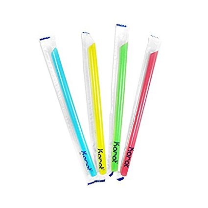 Lollicup C9060s Boba Straws, Poly-Wrapped, 9