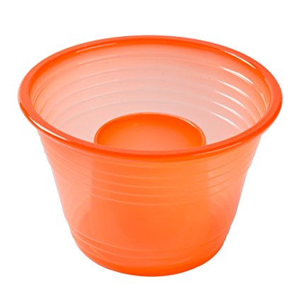 Fineline Neon Orange Blaster Bomb Shot Cups / Power Bombs, CASE of 500 w/ FDL Party Picks