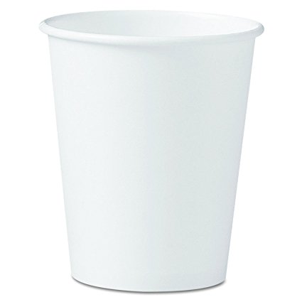 Solo 370W-2050 10 oz White SSP Paper Hot Cup (Case of 1000)