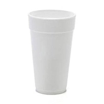 Styrofoam Drink Cup, 20 oz, 500 Case