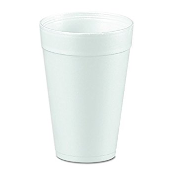 Dart 32TJ32 32 oz Foam Cup, 32 Series Lids (Case of 500)